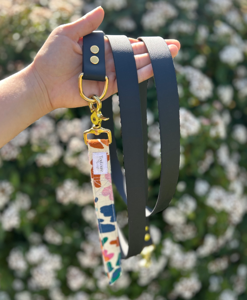 Laisse Biothane poignée interchangeable Rio Noir